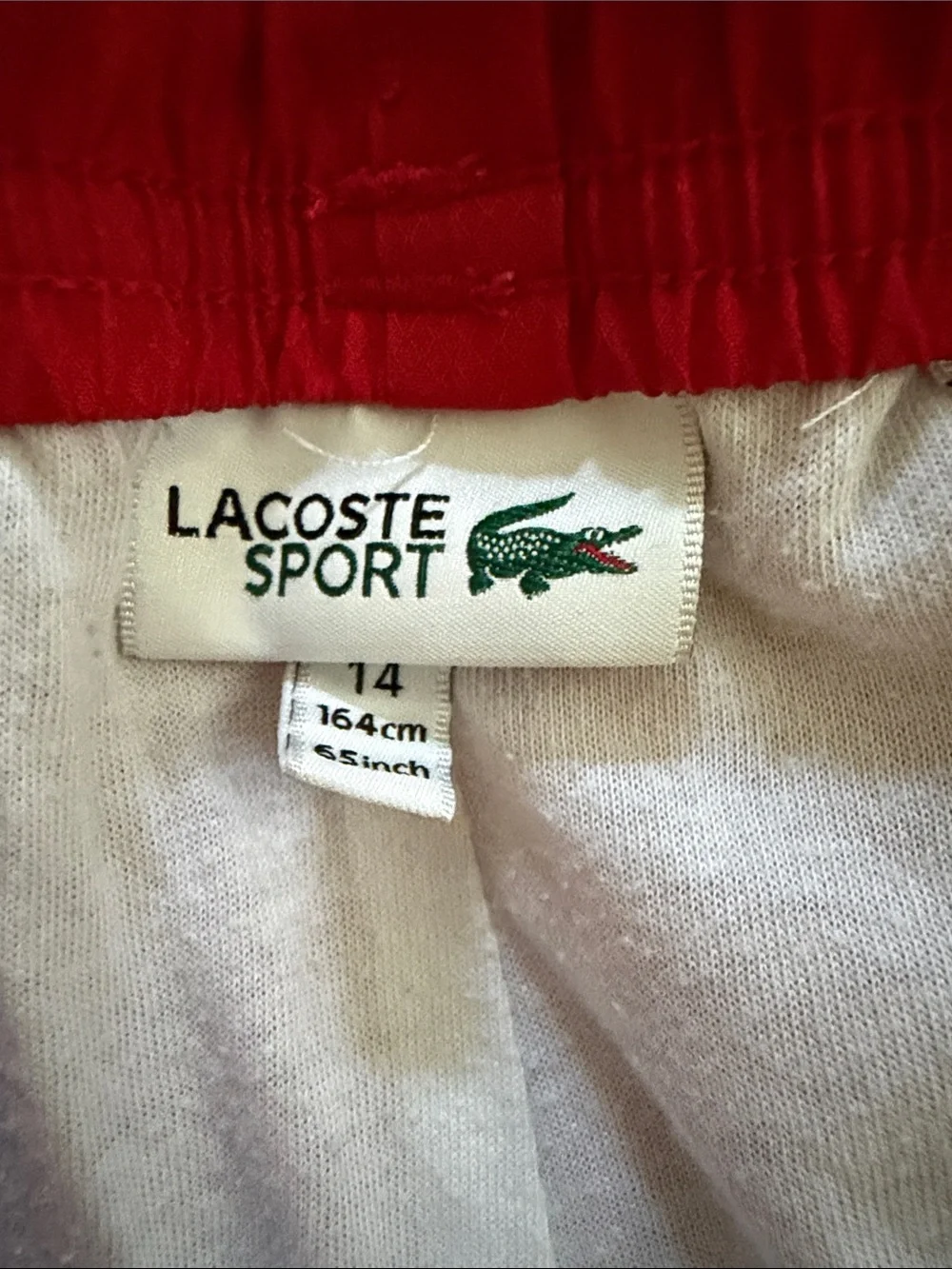 Lacoste Kids Sport Diamond Weave Shorts